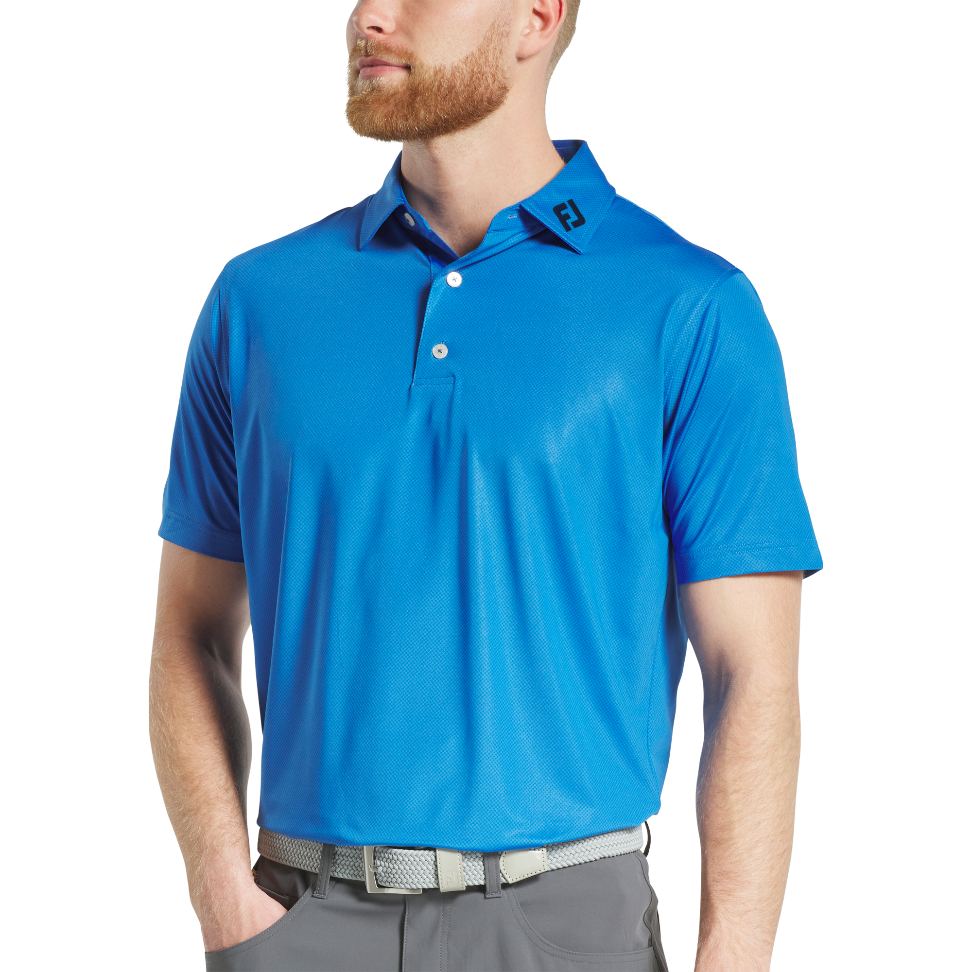 Tonal Dot Print Lisle