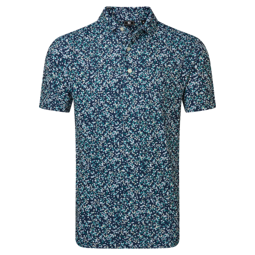 Watercolour Floral Print Pique