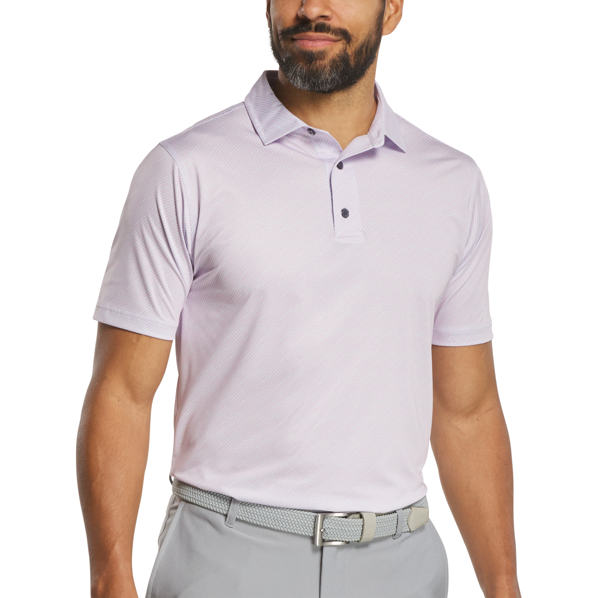 Squiggle Print Lisle