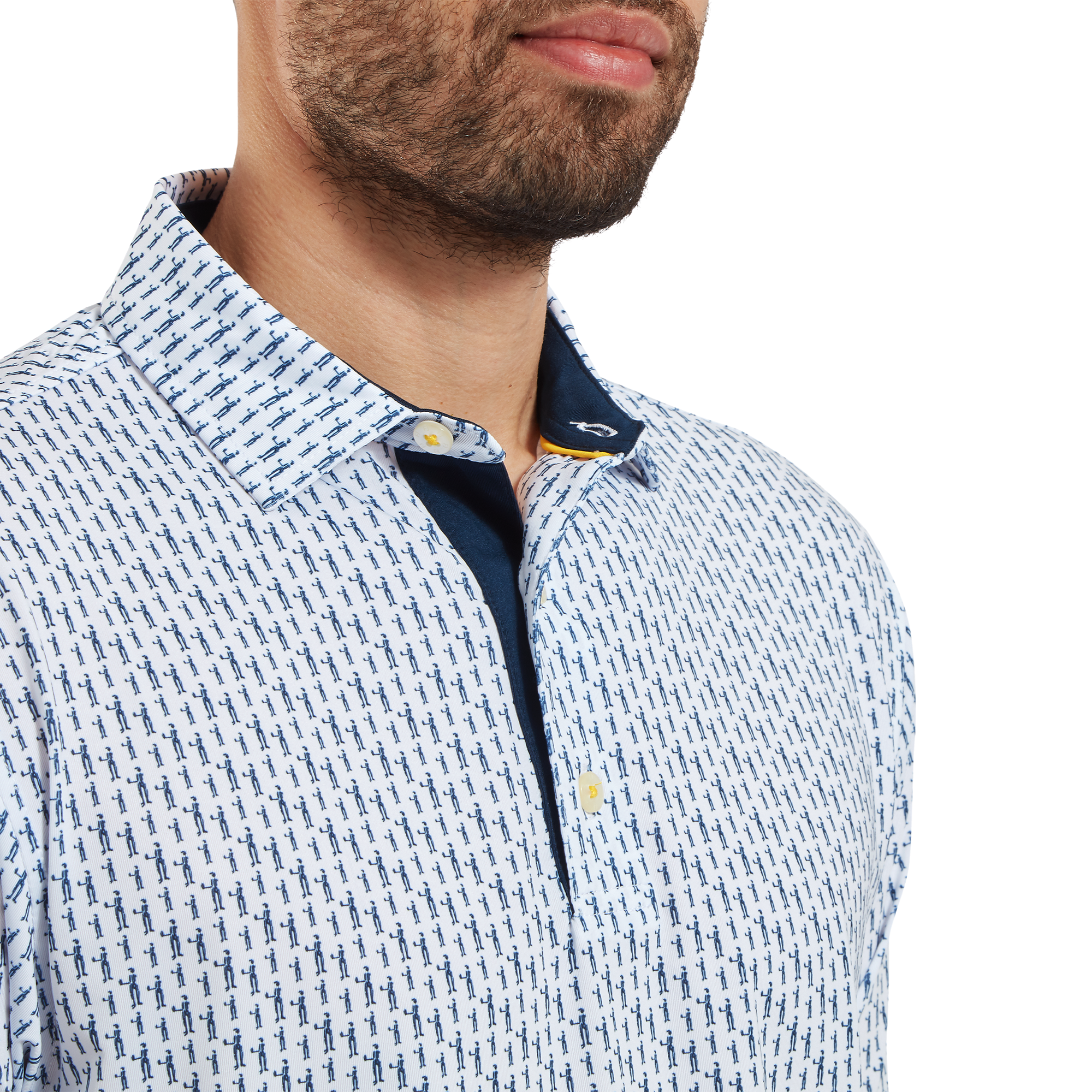 Lisle Solid Figure Print