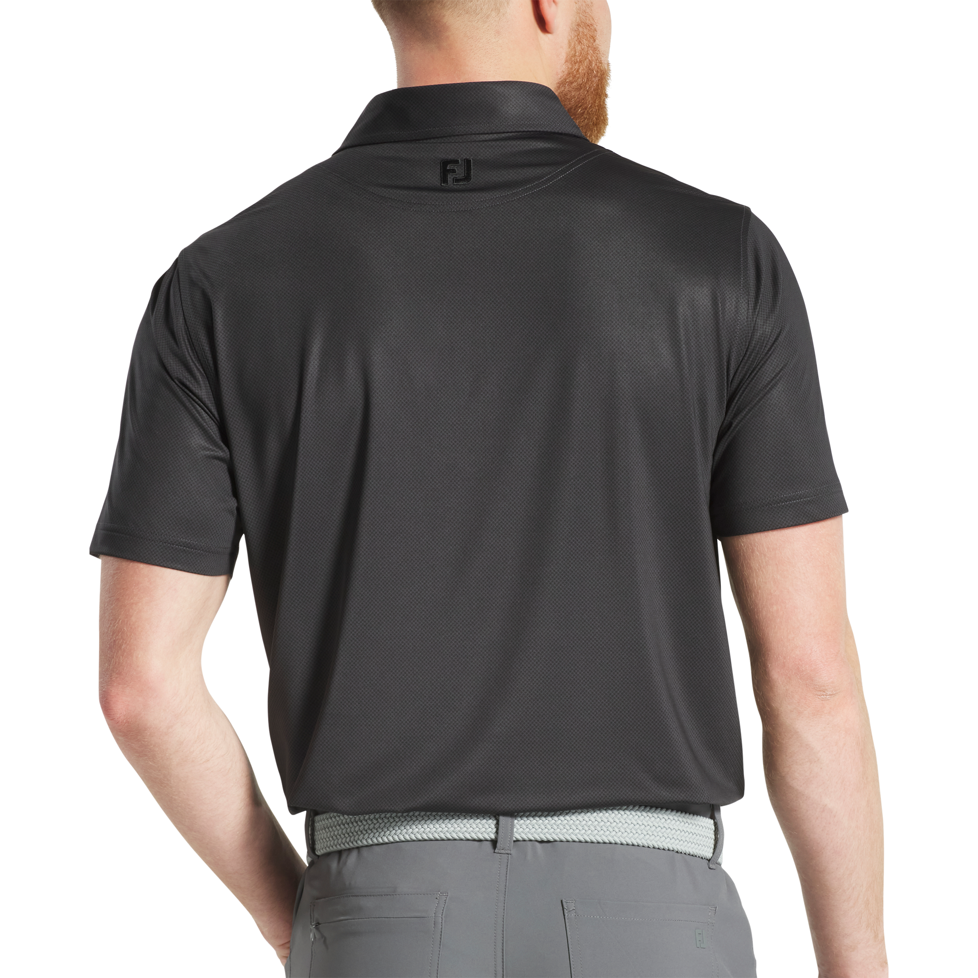 Tonal Dot Print Lisle
