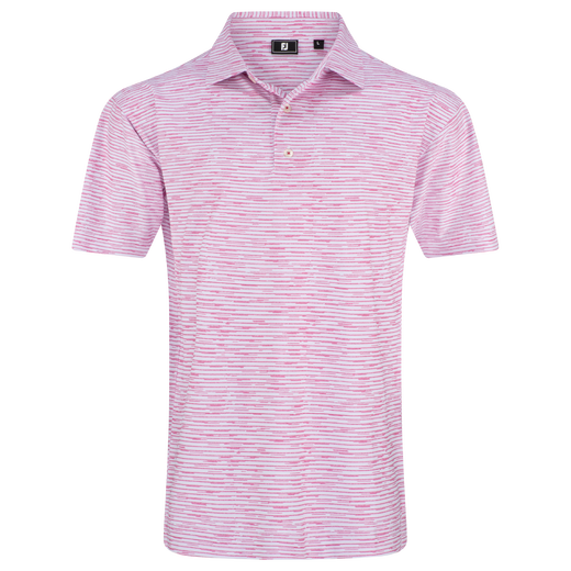 Broken Stripe Print Pique