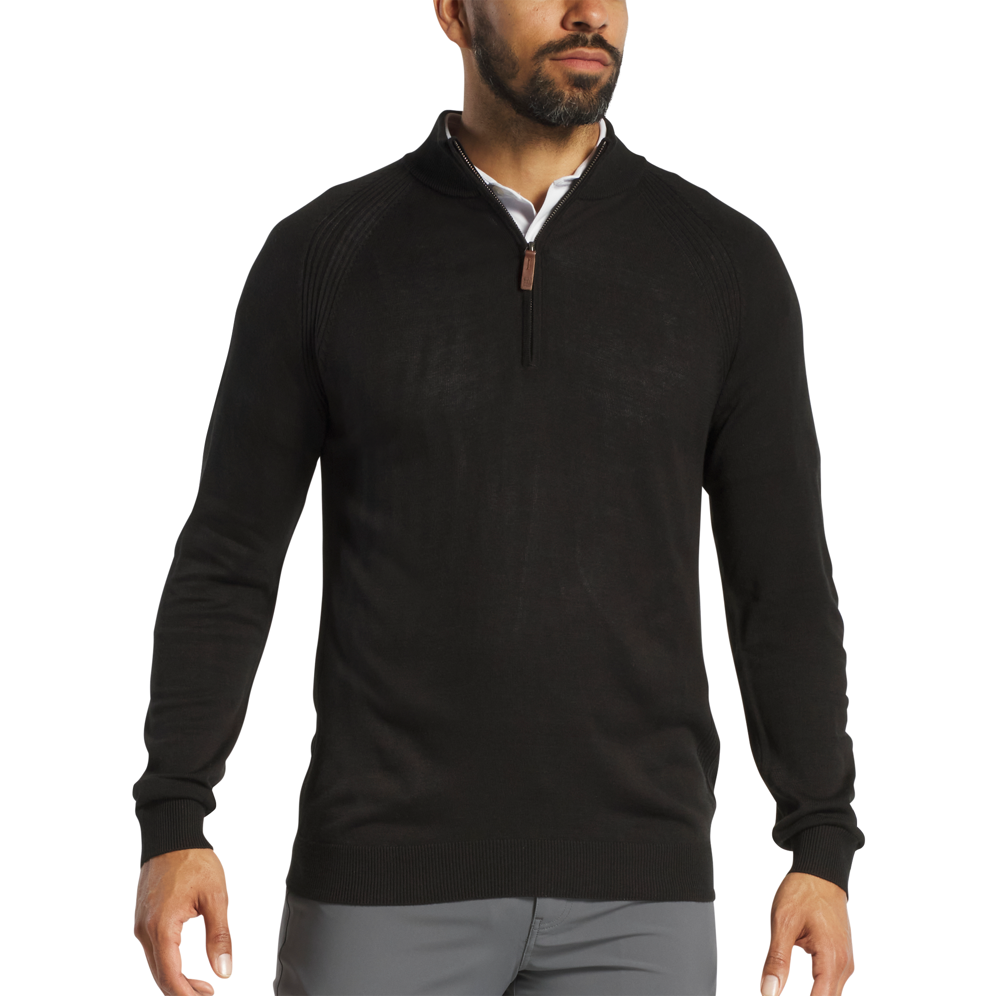 Wool Blend Half Zip
