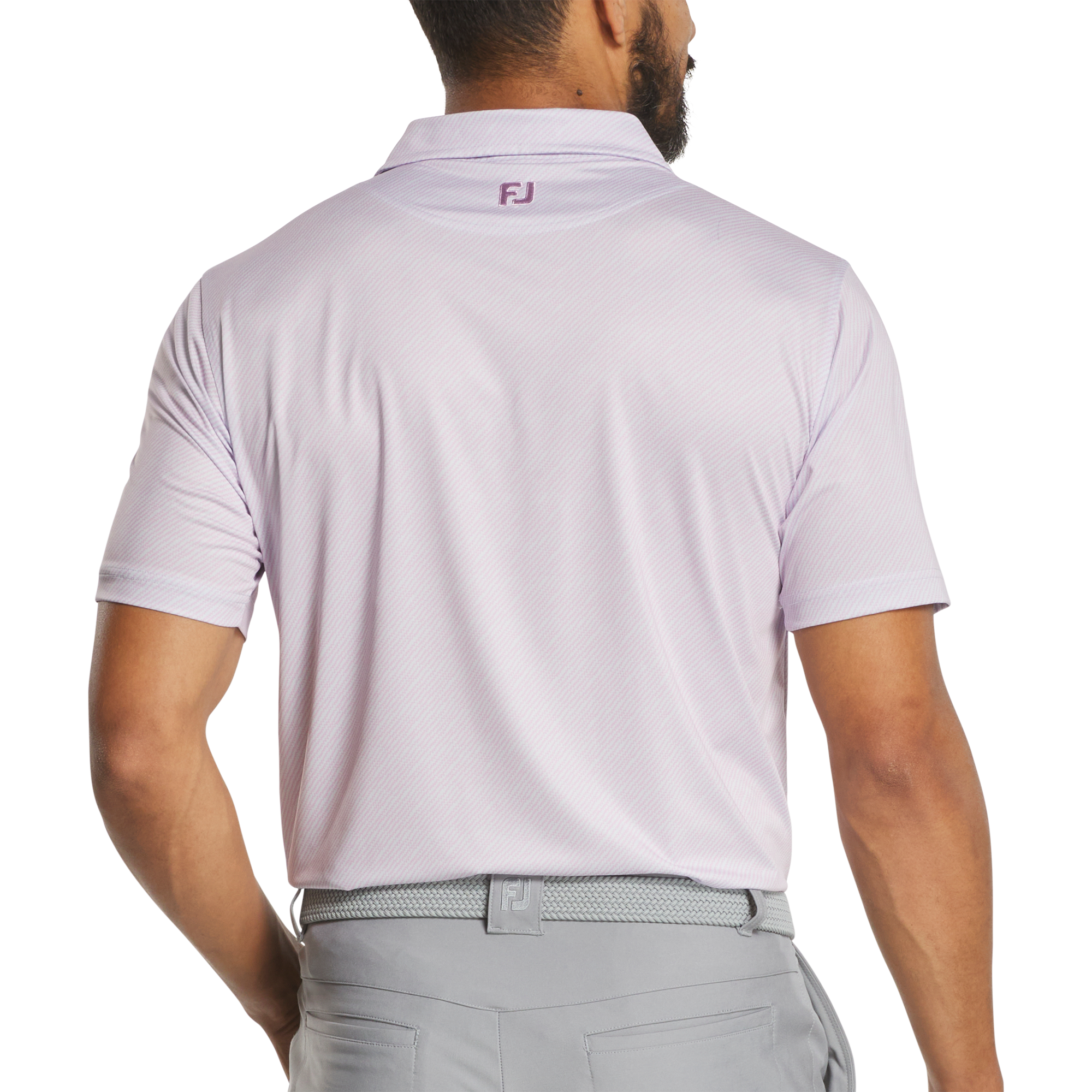 Squiggle Print Lisle