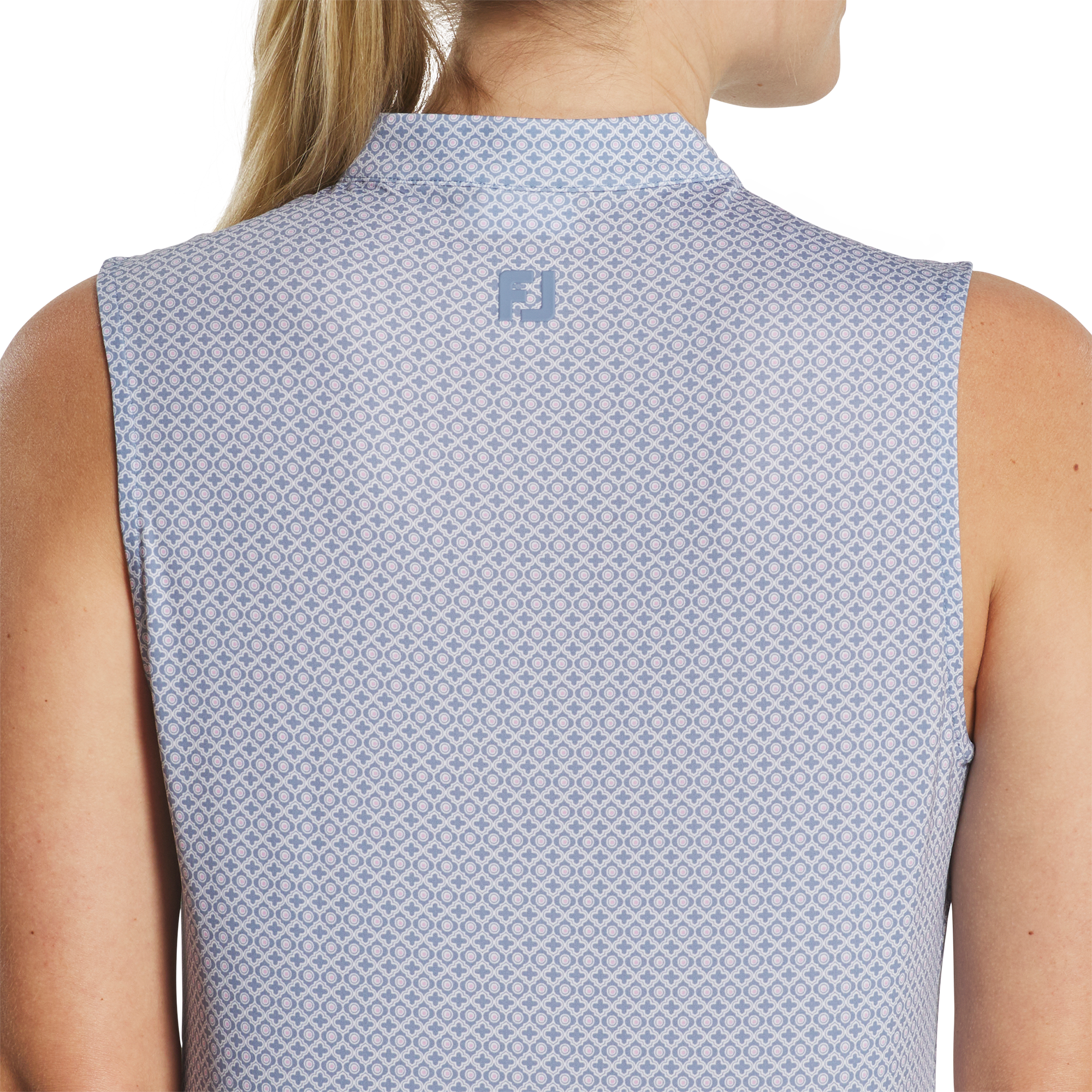 Quarter-Zip Sleeveless Shirt