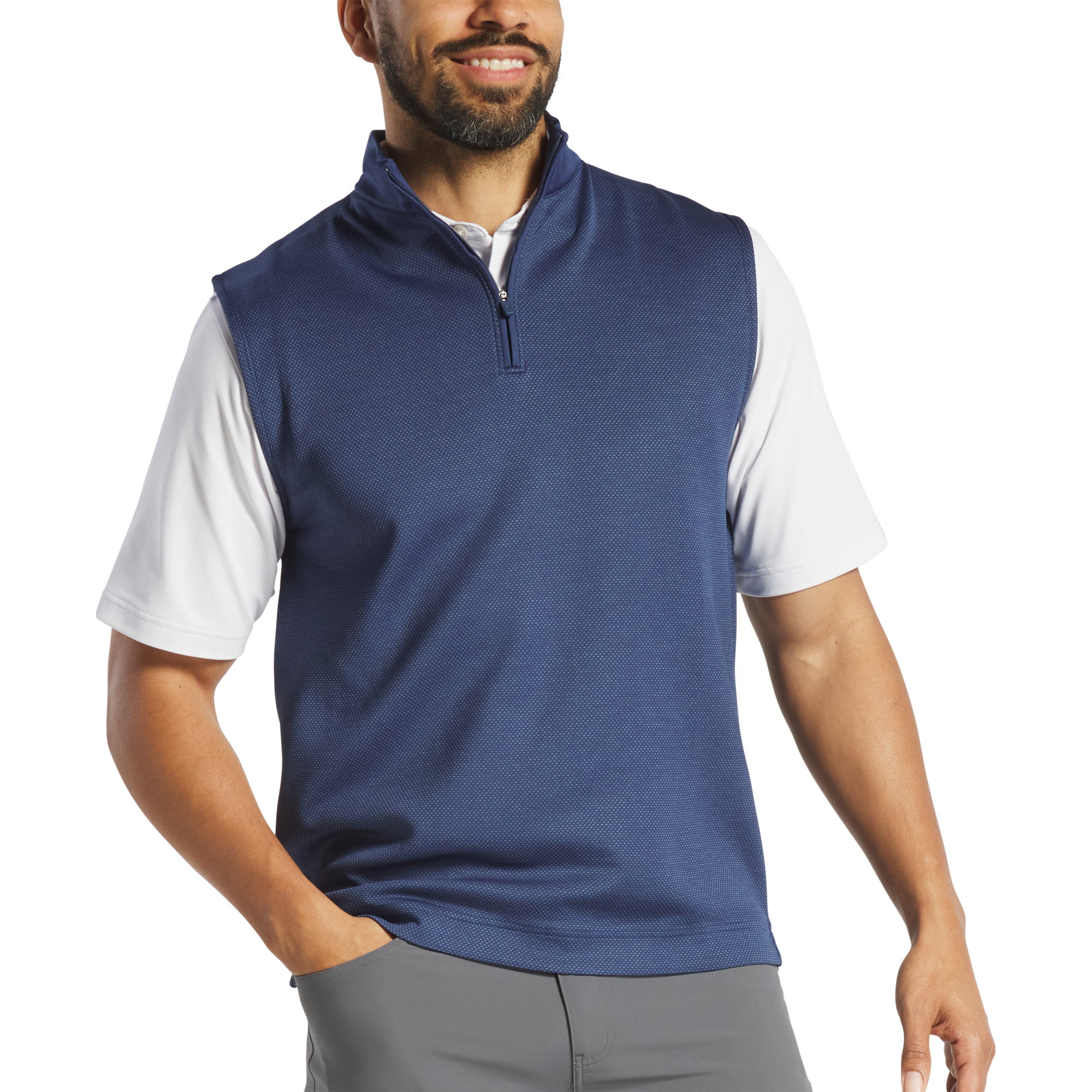 Tonal Block Vest