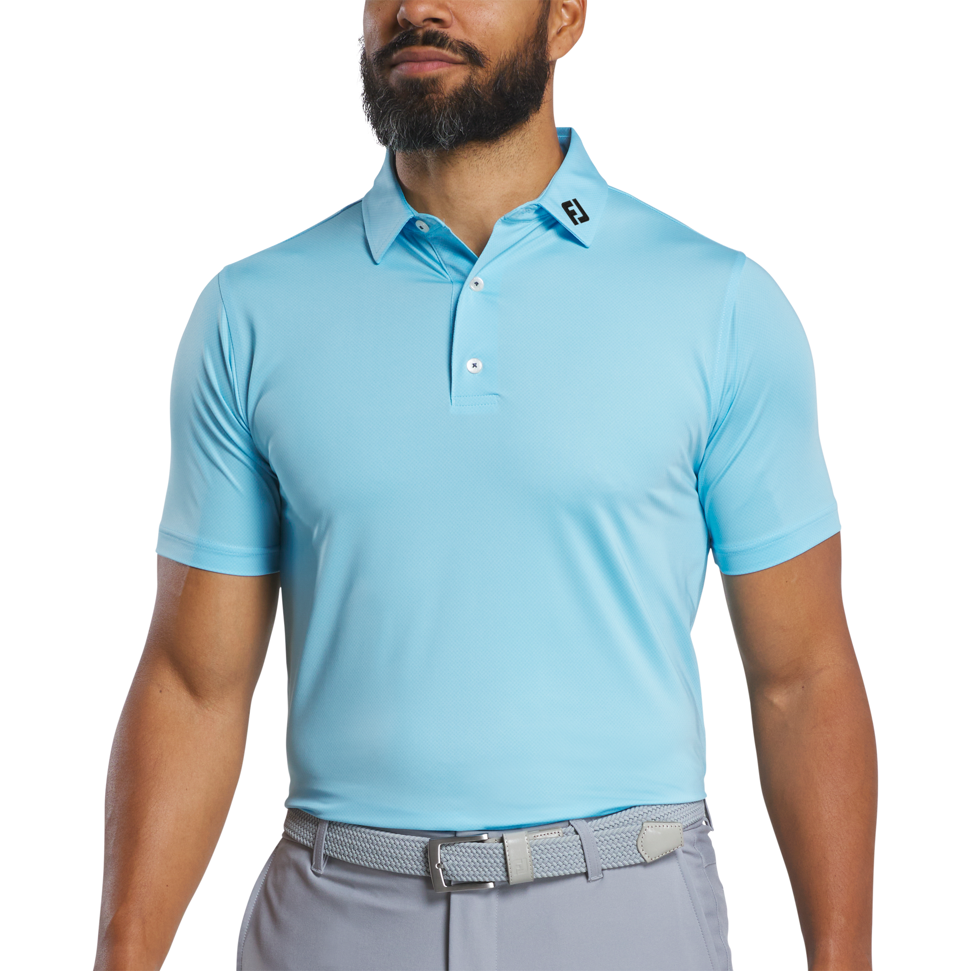 Tonal Dot Print Lisle