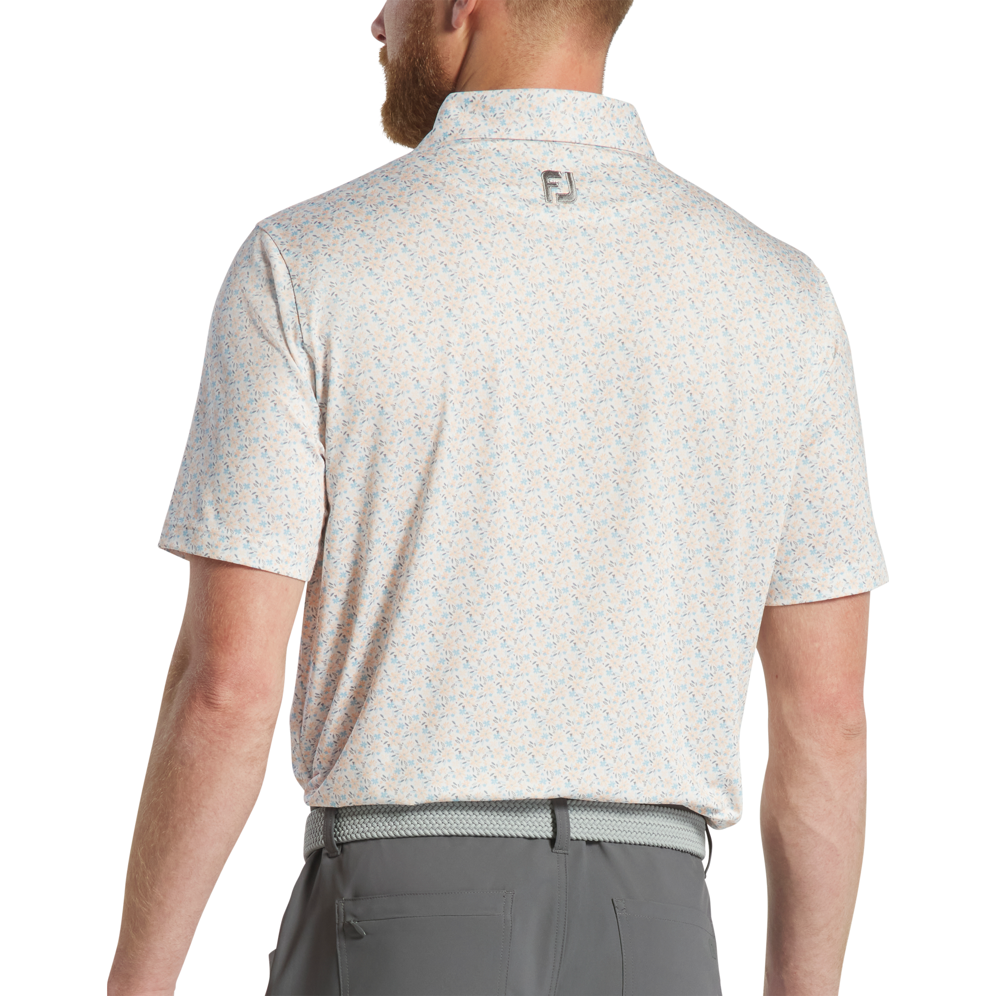 Allover Floral Print Lisle