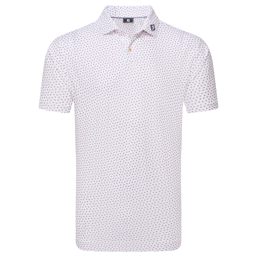 Bounce Print Stretch Pique